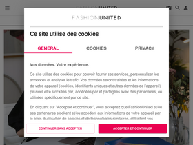 'fashionunited.fr' screenshot