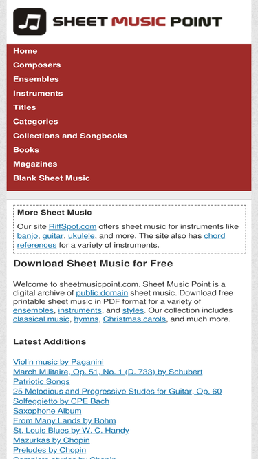 sheetmusicpoint.com