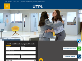 'utpl.edu.ec' screenshot