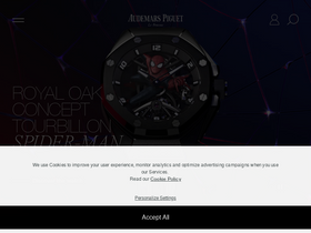 'audemarspiguet.com' screenshot