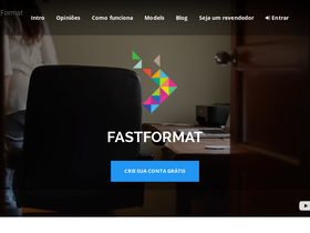'fastformat.co' screenshot