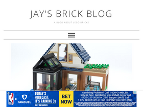 'jaysbrickblog.com' screenshot