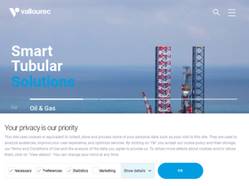 'vallourec.com' screenshot