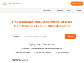 'stockinthechannel.co.uk' screenshot