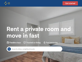 'padsplit.com' screenshot