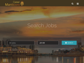 'careermanticore.com' screenshot