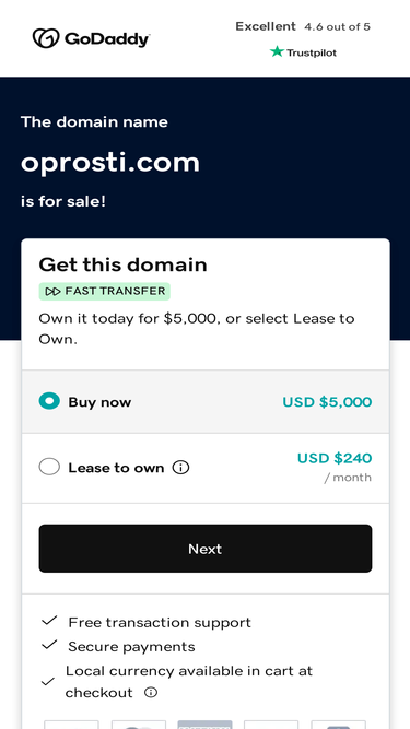 oprosti.com