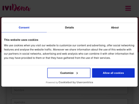 'ividona.es' screenshot