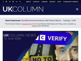 'ukcolumn.org' screenshot