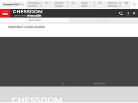 'chessdom.com' screenshot