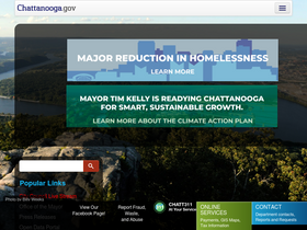 'chattanooga.gov' screenshot
