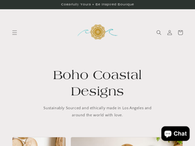 beinspiredboutique.com homepage screenshot
