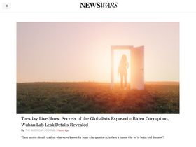 'newswars.com' screenshot