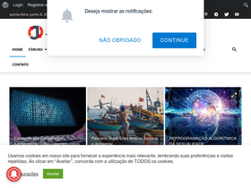 'juristas.com.br' screenshot