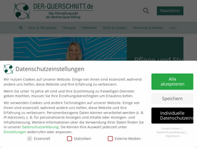 'der-querschnitt.de' screenshot
