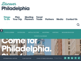 'discoverphl.com' screenshot