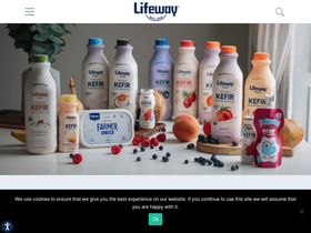 'lifewaykefir.com' screenshot