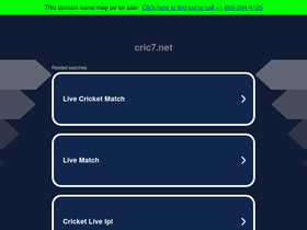 home.cric7 Traffic Analytics Ranking Audience November 2024 Similarweb