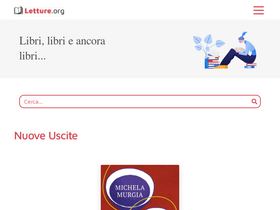'letture.org' screenshot
