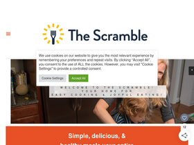 'thescramble.com' screenshot