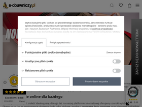 'e-obuwniczy.pl' screenshot