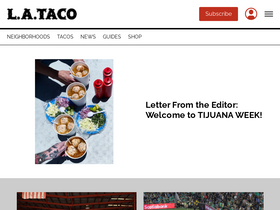 'lataco.com' screenshot