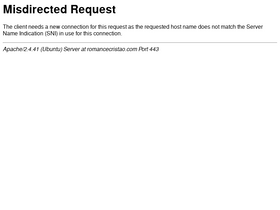 'romancecristao.com' screenshot