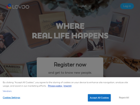 'lovoo.com' screenshot