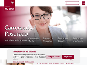 'ucema.edu.ar' screenshot