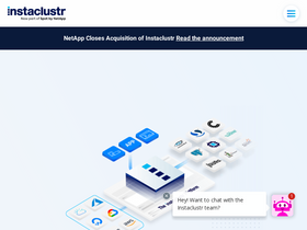 'instaclustr.com' screenshot
