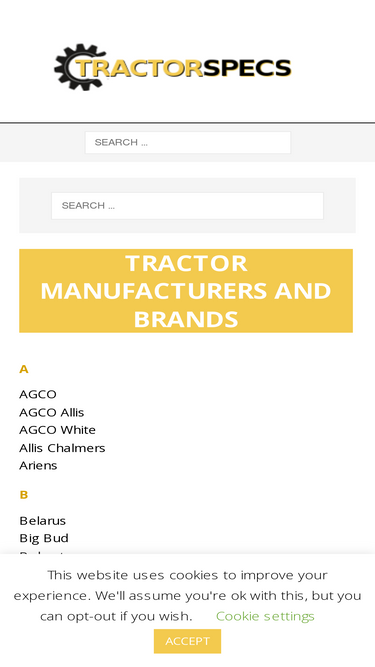 tractor-specs.net