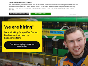 'dublinbus.ie' screenshot