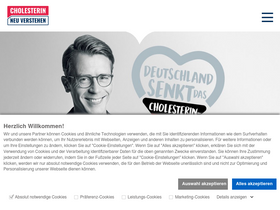'cholesterin-neu-verstehen.de' screenshot