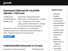 'jyvsoft.com' screenshot
