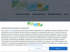 'ciaocomo.it' screenshot