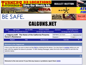 'calguns.net' screenshot