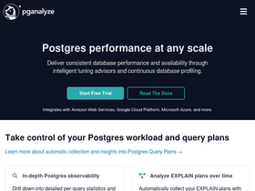 'pganalyze.com' screenshot