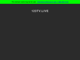 '123tv.live' screenshot