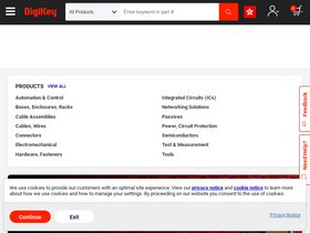 'digikey.hk' screenshot