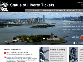 'statueoflibertytickets.com' screenshot