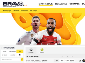 'betbravo.et' screenshot