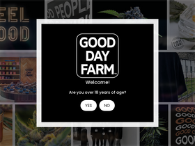 'gooddayfarmdispensary.com' screenshot