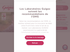 'guigoz.fr' screenshot
