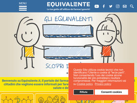 'equivalente.it' screenshot