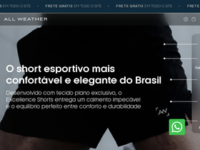 ALL WEATHER website screenshot