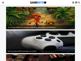 'gamemite.com' screenshot