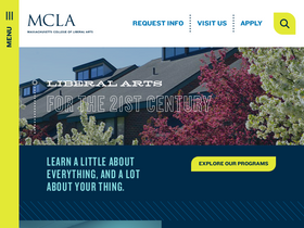 'mcla.edu' screenshot