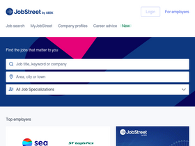 'jobstreet.com.sg' screenshot