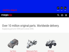 'megazip.net' screenshot