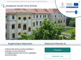 'uzsoki.hu' screenshot